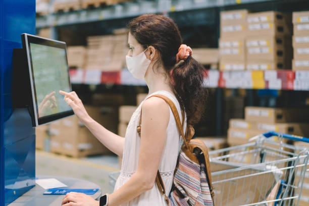 istock Shopping during Covid-19 pandemic 1334826075