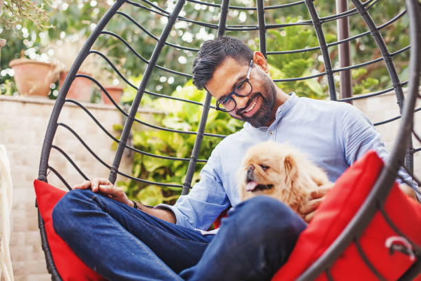 Indian dog owner