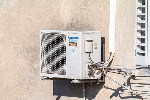 Air Conditioning Unit in Split, Croatia, manufactured by Panasonic