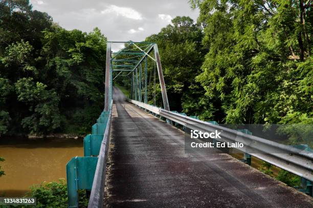 Rural Onelane Bridge Stock Photo - Download Image Now - Chatham County, North Carolina - US State, Bridge - Built Structure