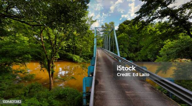 Rural Onelane Bridge Stock Photo - Download Image Now - Bridge - Built Structure, Chatham County, Color Image