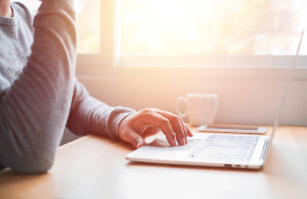 istock A man using and typing keyboard of laptop computer 1334832039