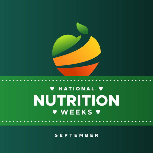 National Nutrition Week Design Illustration National Nutrition Week Design Illustration National Nutrition Week stock illustrations