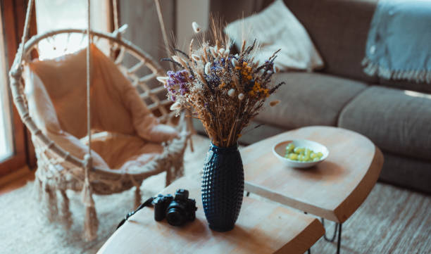 istock A modern comfortable rope swing in the living room 1334834939