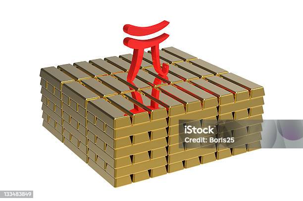 Renminbi De Ouro - Fotografias de stock e mais imagens de Amarelo - Amarelo, Atividade bancária, China