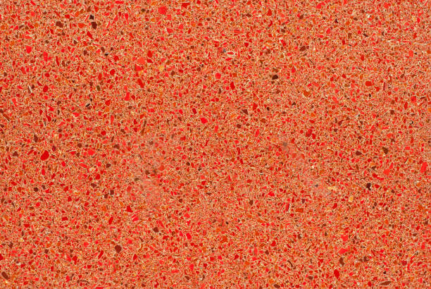 istock Texture of yellow, red and orange marble. Stone tile with natural pattern. Marble pavement closeup. 1334841377