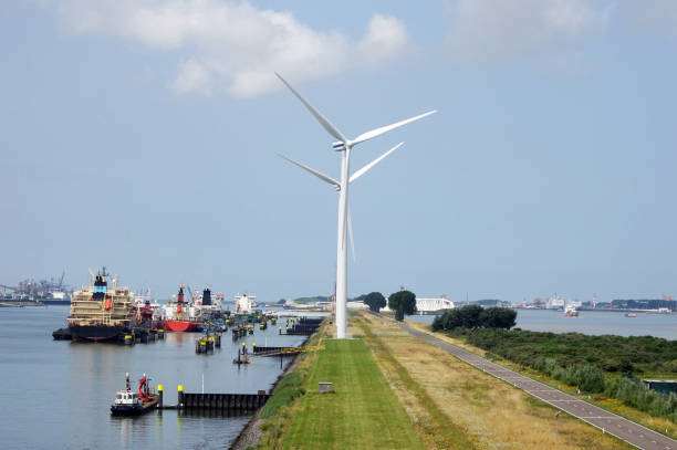 istock Ships in Europort 1334843428