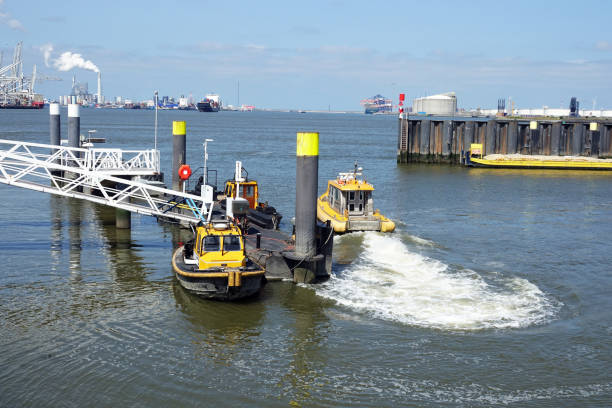 istock Pilot boat in Europort 1334846745