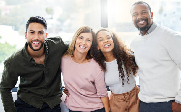 istock Shot of a group colleagues together 1334850201