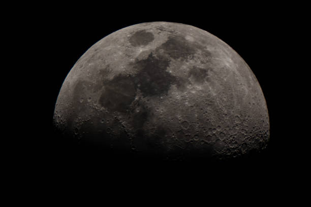 istock closeup of moon from telescope 1334851797