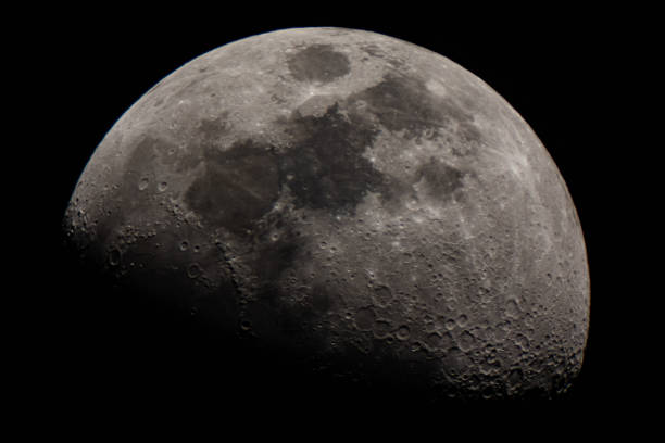 istock closeup of moon from telescope 1334851814