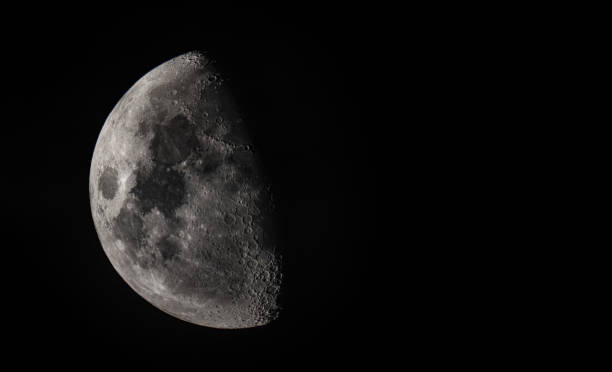 istock closeup of moon from telescope 1334851915