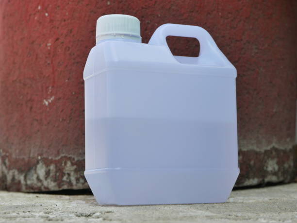 istock White Gallon bottle of clear alcohol 1334852955