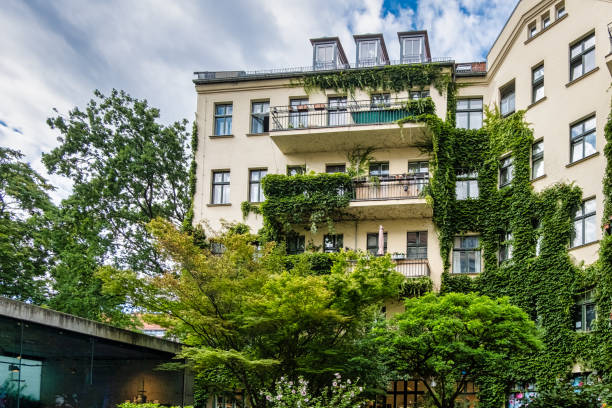 Hackescher Markt in Berlin, apartments, flats and stores, Germany