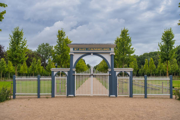 istock Christiansfeld Moravian community graveyard in Denmark 1334867041