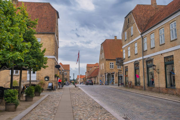 istock Christiansfeld Moravian community homes in Denmark 1334867623