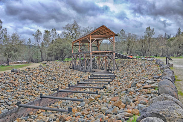istock Replica James Marshall Sawmill Gold Discovery State Park 1334875044