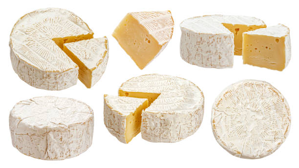 istock Camembert cheese isolated on white background 1334885065