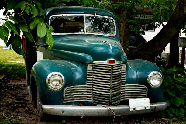 istock Abandoned Pickup Truck 1334887786