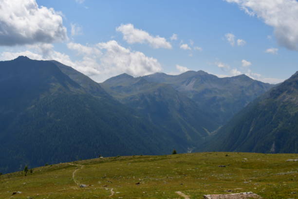 istock Beautiful landscape in Southtyrol mountains behind 1334891519