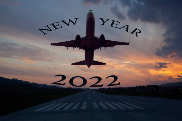 istock Plane is taking off with 2022 new year concept 1334892258