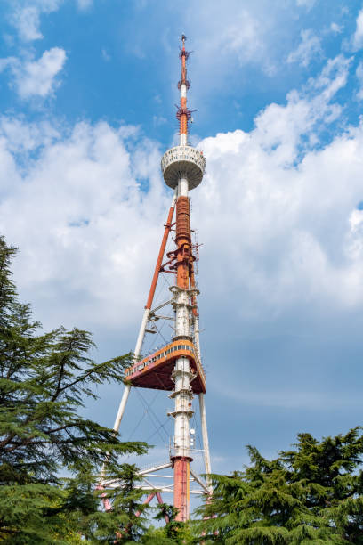 istock Tbilisi TV Broadcasting Tower on mount mtatsminda 1334892272