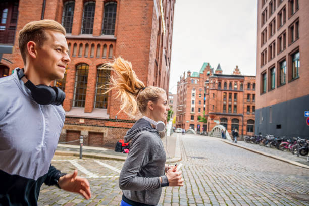 istock Morning jogging with best partner 1334893217