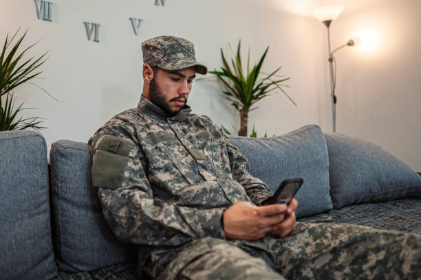 istock Soldier finally rests at his home 1334895009