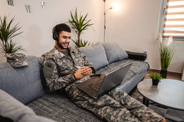 istock Soldier finally rests at his home 1334895068