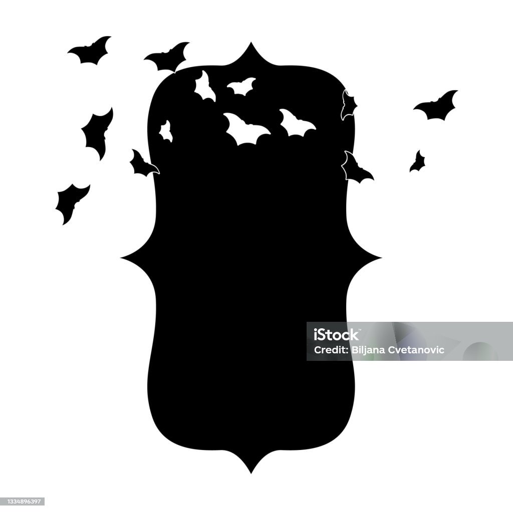 Frame Vector Bat Bats Frame Stock Illustration - Download Image Now - Animal, Animal ...