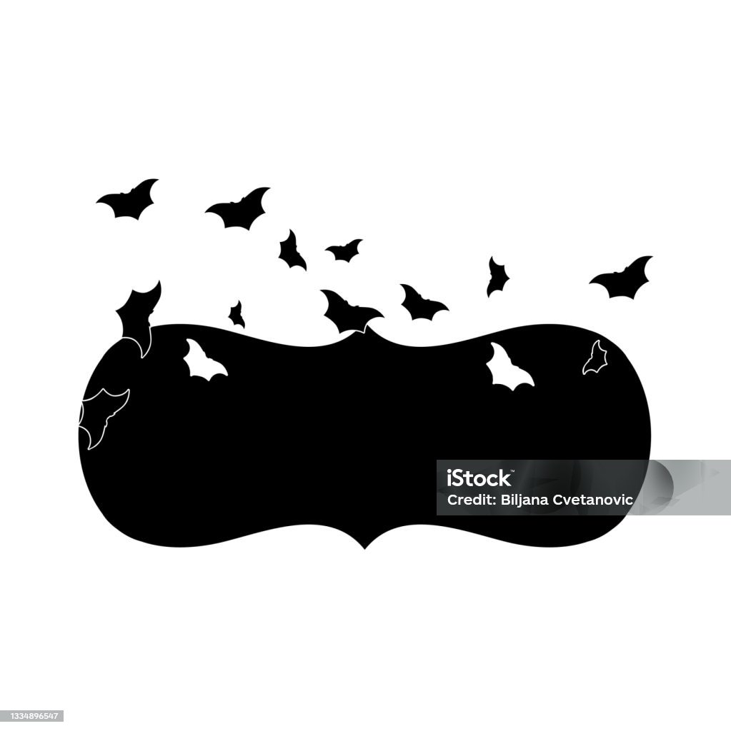Frame Vector Bat Bats Frame Stock Illustration - Download Image Now - Animal, Animal ...
