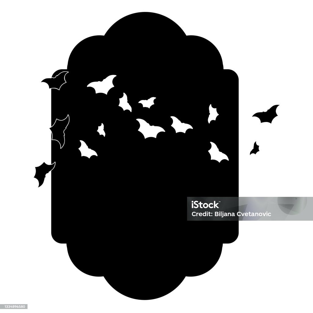 Frame Vector Bat Bats Frame Stock Illustration - Download Image Now - Animal, Animal ...