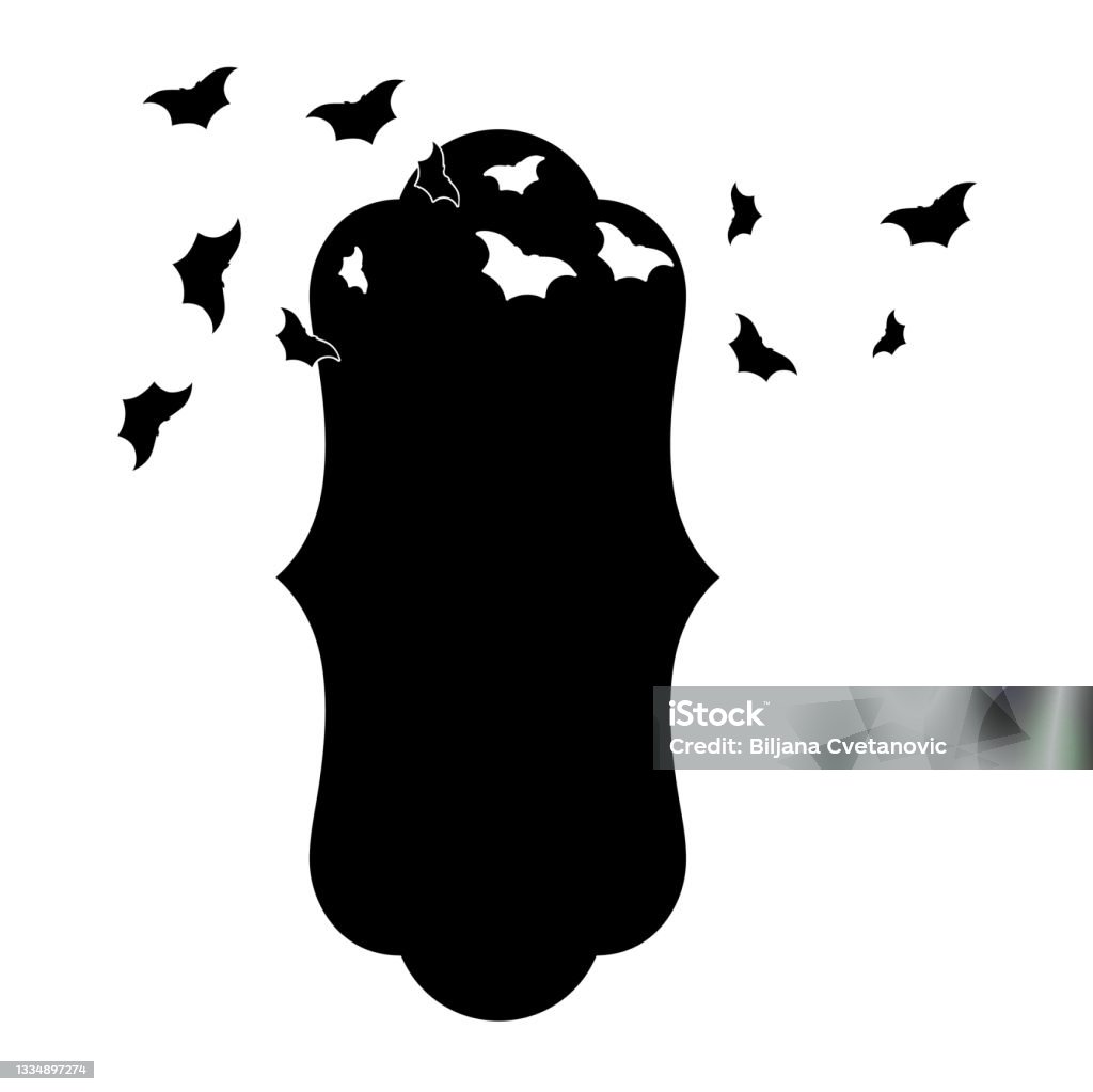 Frame Vector Bat Bats Frame Stock Illustration - Download Image Now - Animal, Animal ...