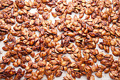 roasted maple spice pumpkin seeds