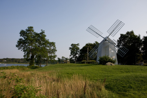 The Orleans windmill on Cape Cod