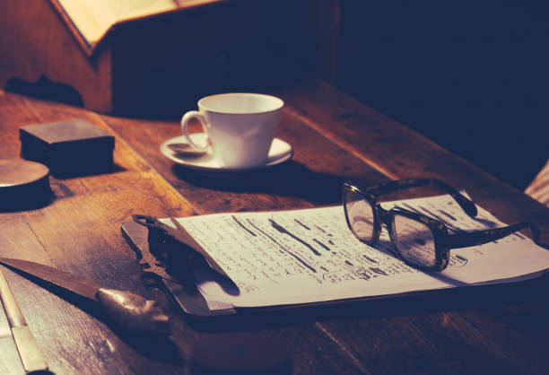 istock Writers Desk Detail 1334907278