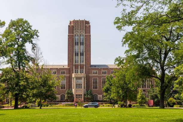 universidade de denver em denver, colorado - university of colorado - fotografias e filmes do acervo