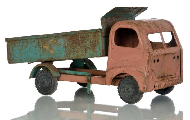 istock Old toy on a white background. 1334916952