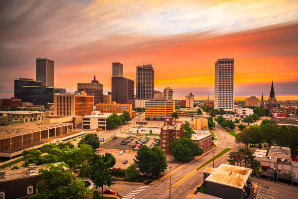 istock Tulsa, Oklahoma, USA Skyline 1334917645