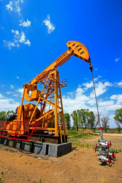 istock The oil pump, industrial equipment 1334919608