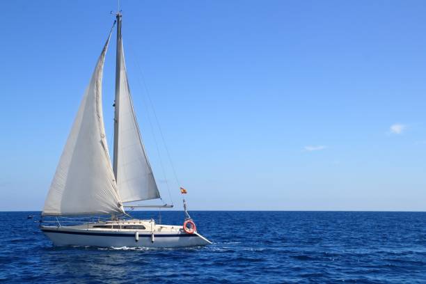 istock beautiful sailboat sailing sail blue Mediterranean 1334927732