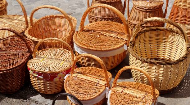 istock basketry traditional handcraft in spain 1334928537