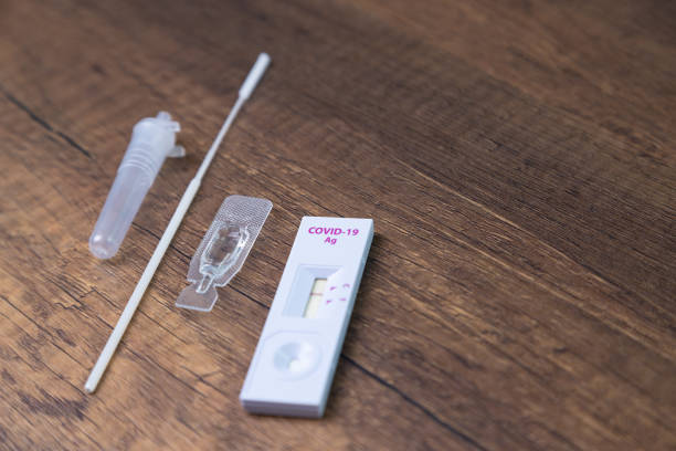 istock Rapid kits of Covid-19 Ag test or ATK 1334929220