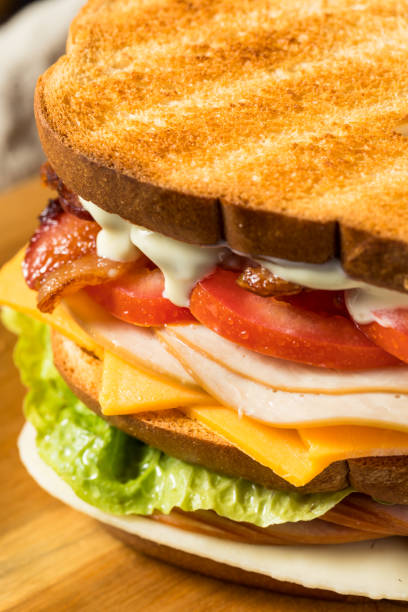 istock Homemade Turkey Club Sandwich 1334934007