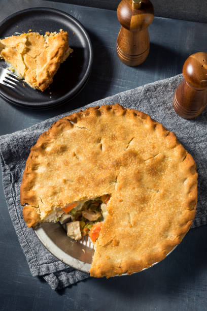 istock Healthy Homemade Chicken Pot Pie 1334934043