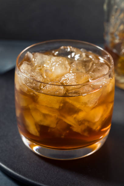 istock Boozy Refreshing Black Russian Cocktail 1334934044