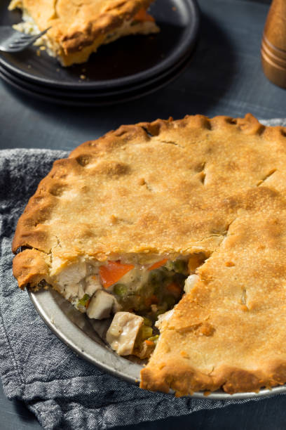 istock Healthy Homemade Chicken Pot Pie 1334934057