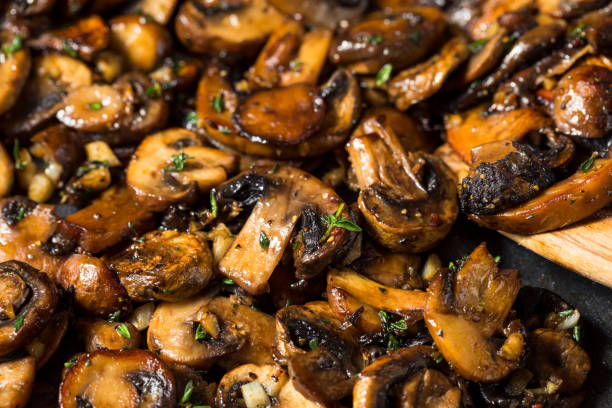 istock Homemade Healthy Sauteed Mushrooms 1334934580