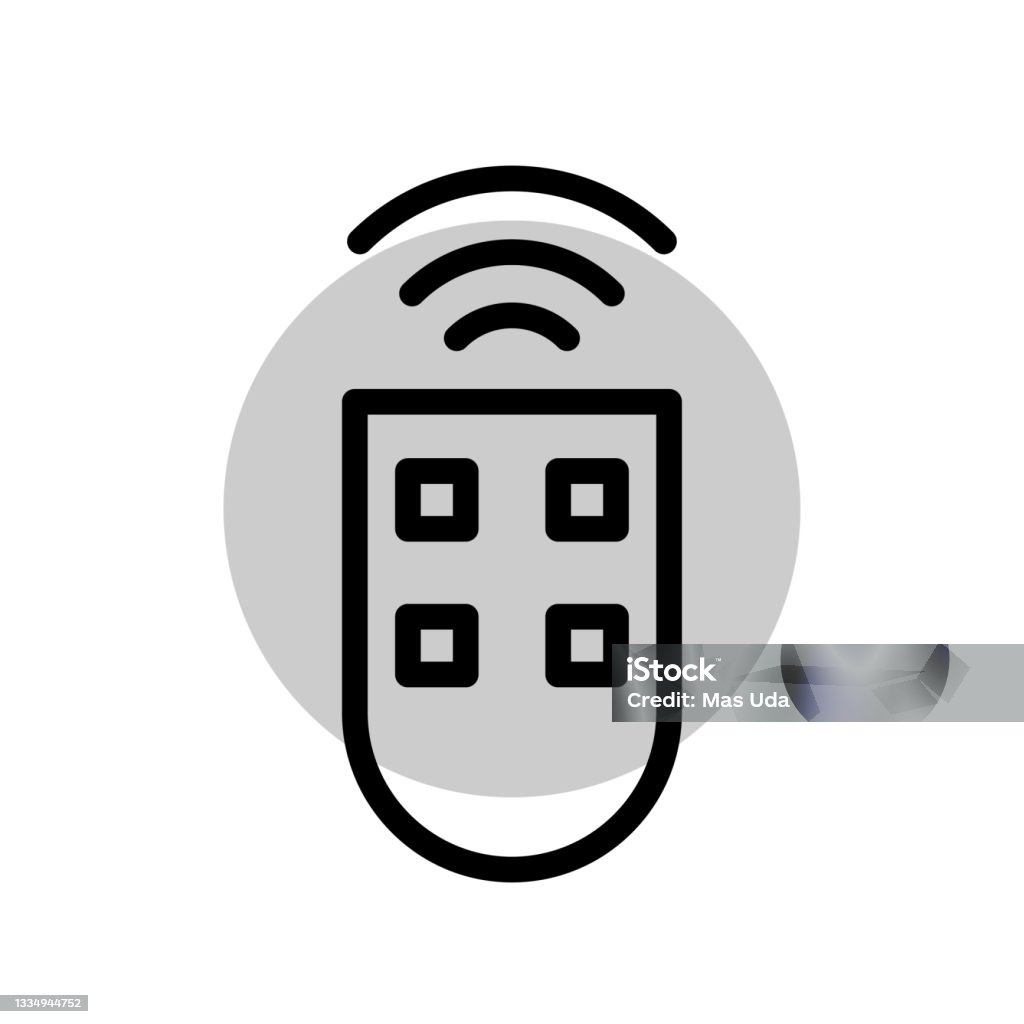 Remote Abstract Remote Stock Illustration - Download Image Now - Abstract, Backgrounds ...
