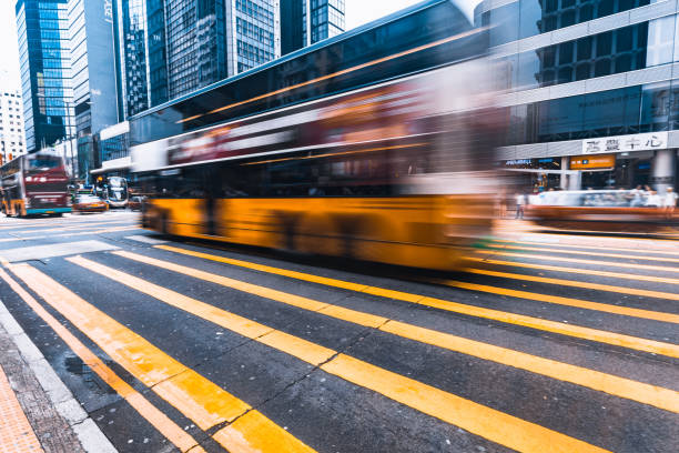 Hong Kong urban street